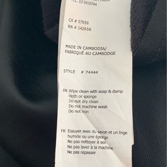 Ambiance Apparel Faux Leather Pants - Picture 8 of 8